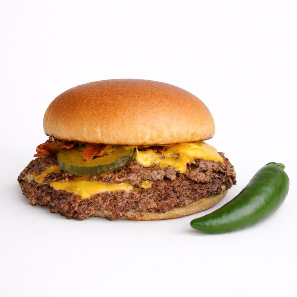 DOUBLE SERRANO SMASH BURGER