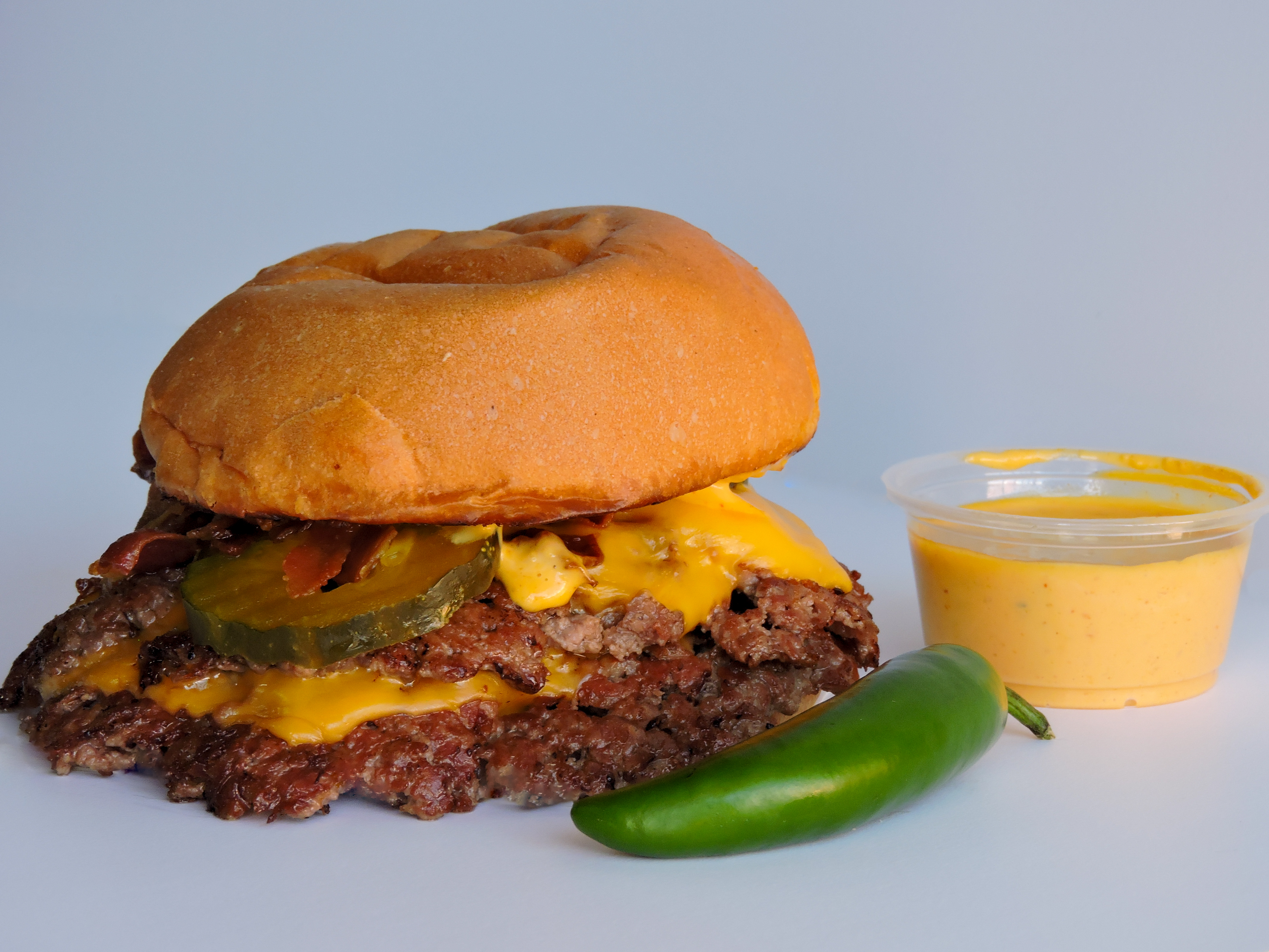 DOUBLE SERRANO SMASH BURGER
