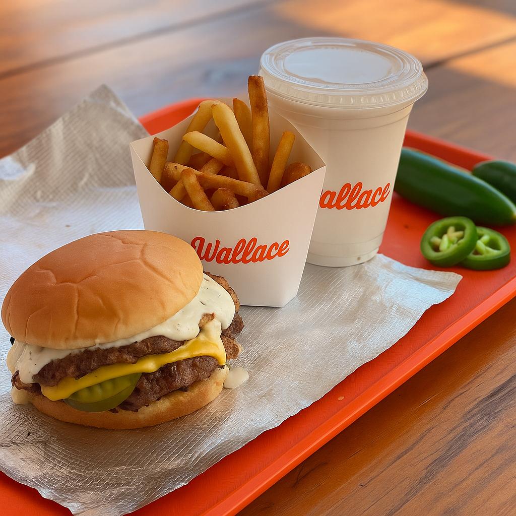COMBO DOBLE CLÁSICA - PAPAS - MILK SHAKE