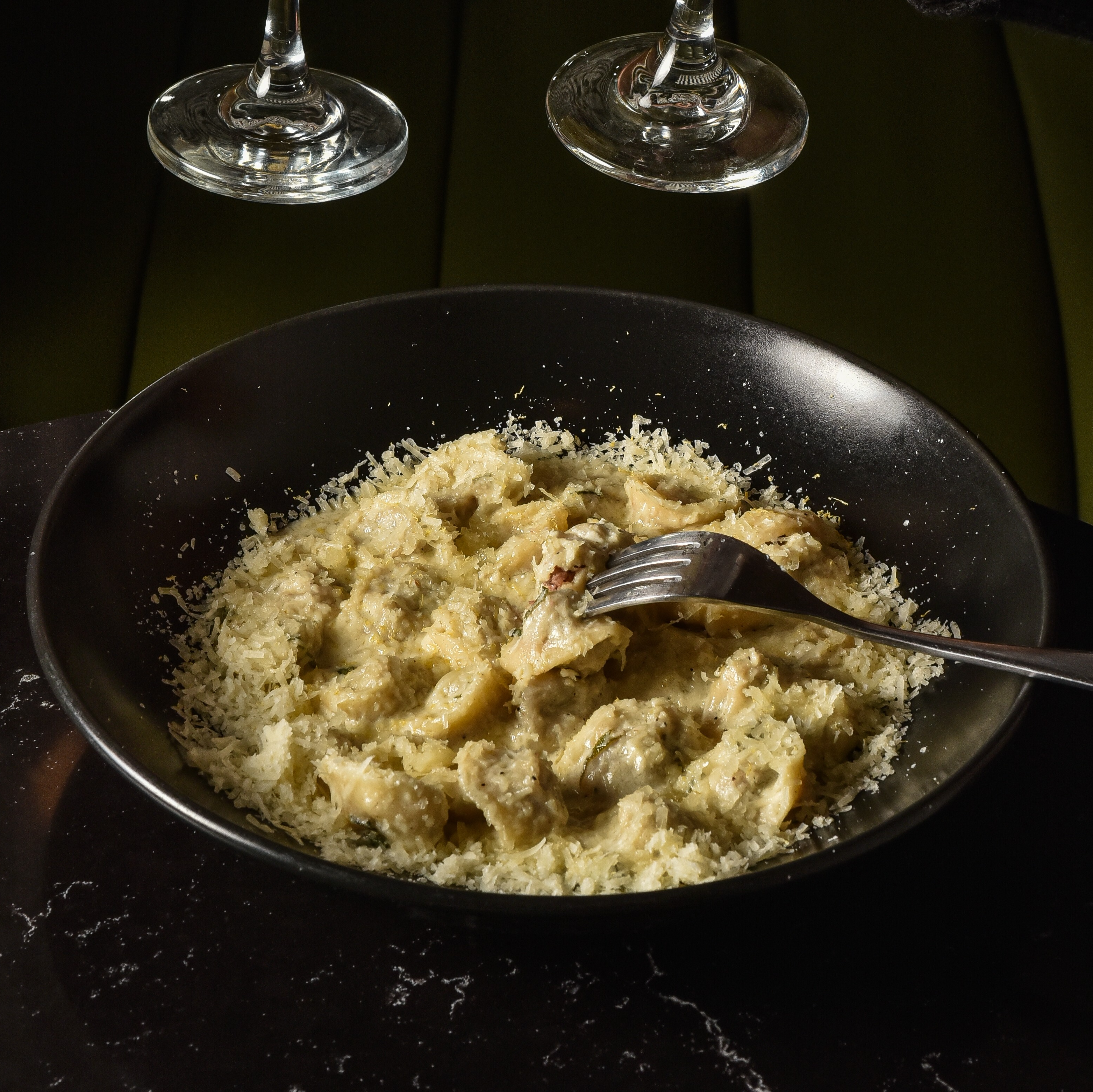 Tortellini panna e limone