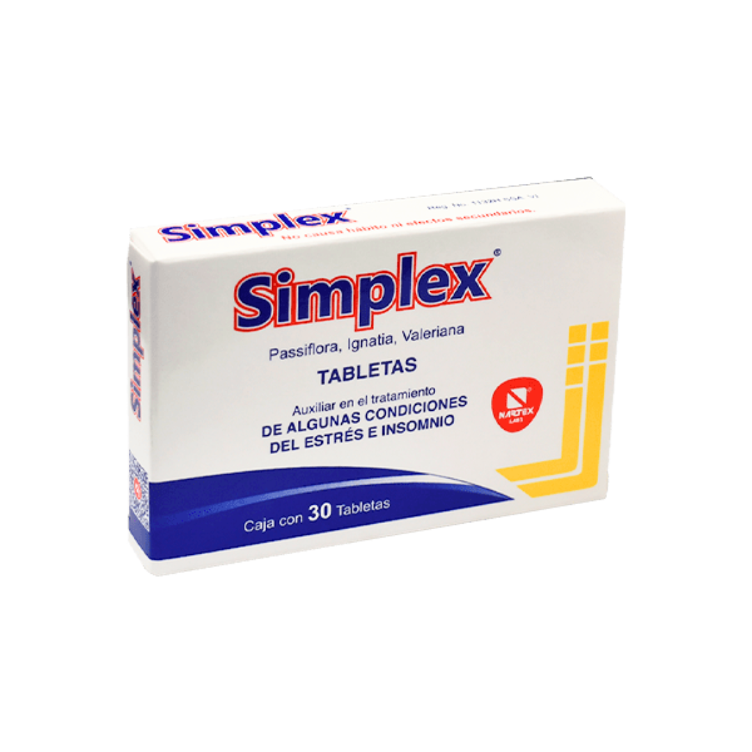 Simplex 30 tabs