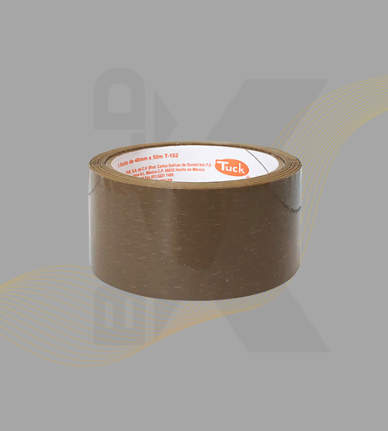 CINTA CANELA TUK 100 mtos. x 2" 182 CAJA